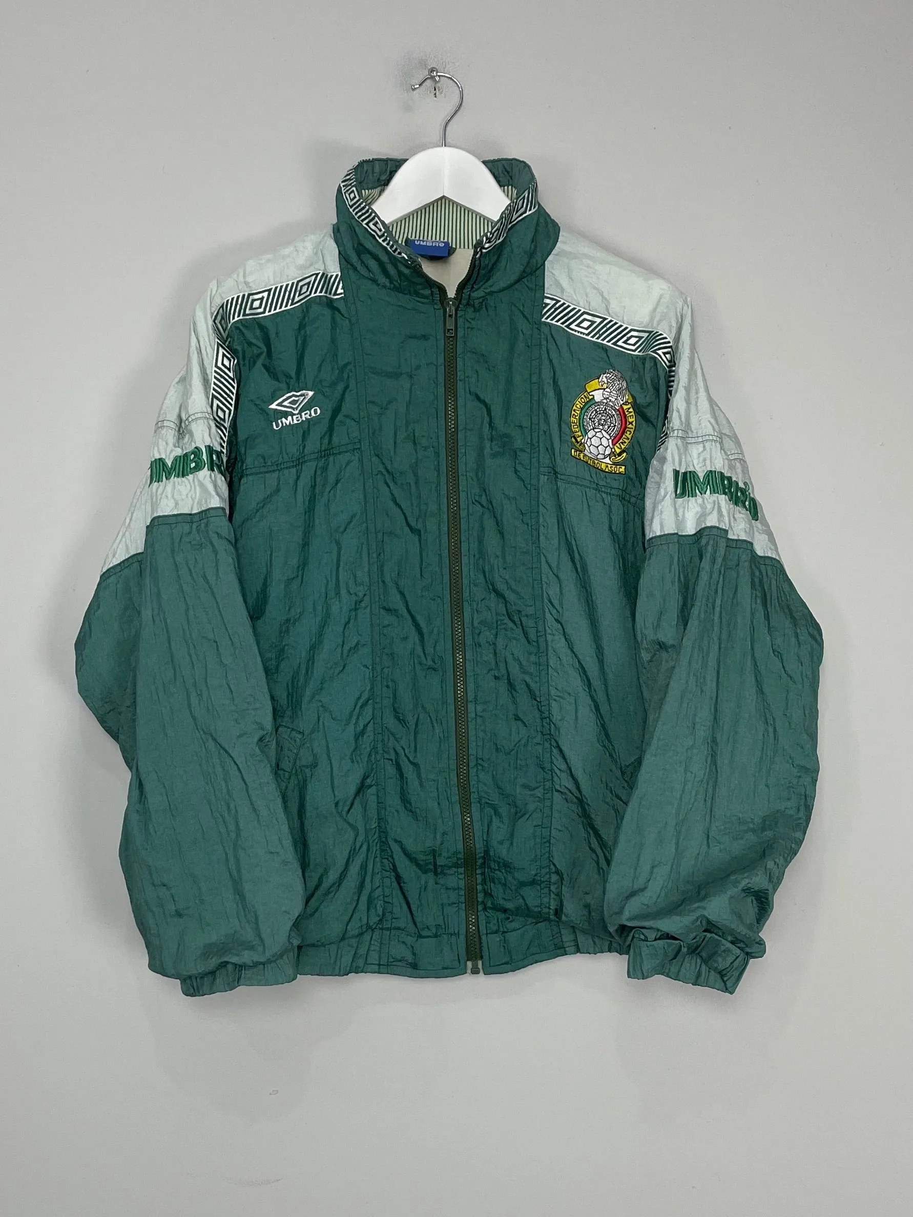 1993/94 MEXICO TRACK JACKET (M) UMBRO