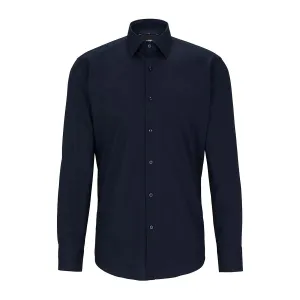 50473265-404 DARK BLUE BOSS MEN SHIRT