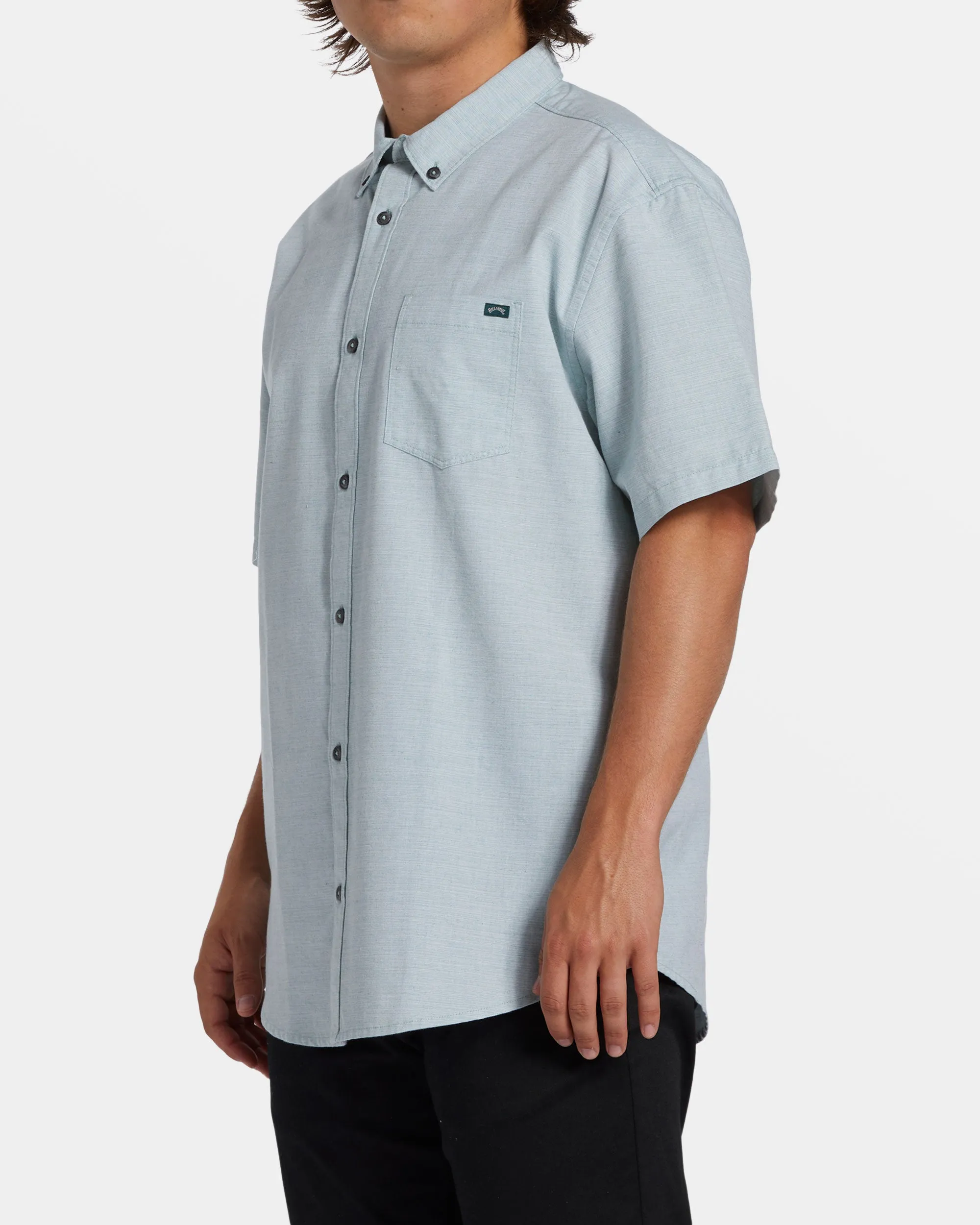 All Day Short Sleeve Shirt - Jade Stone