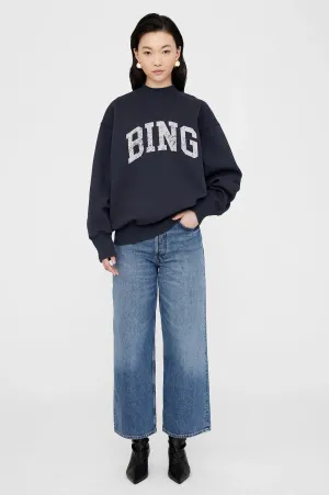 Anine Bing - Bradie Sweatshirt in Navy