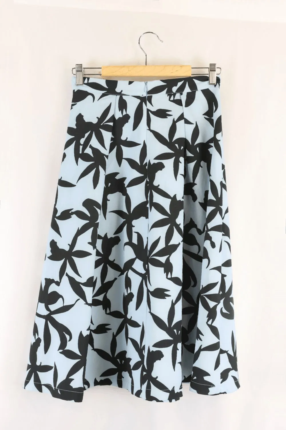 Atmos & Here Blue And Black Skirt 8