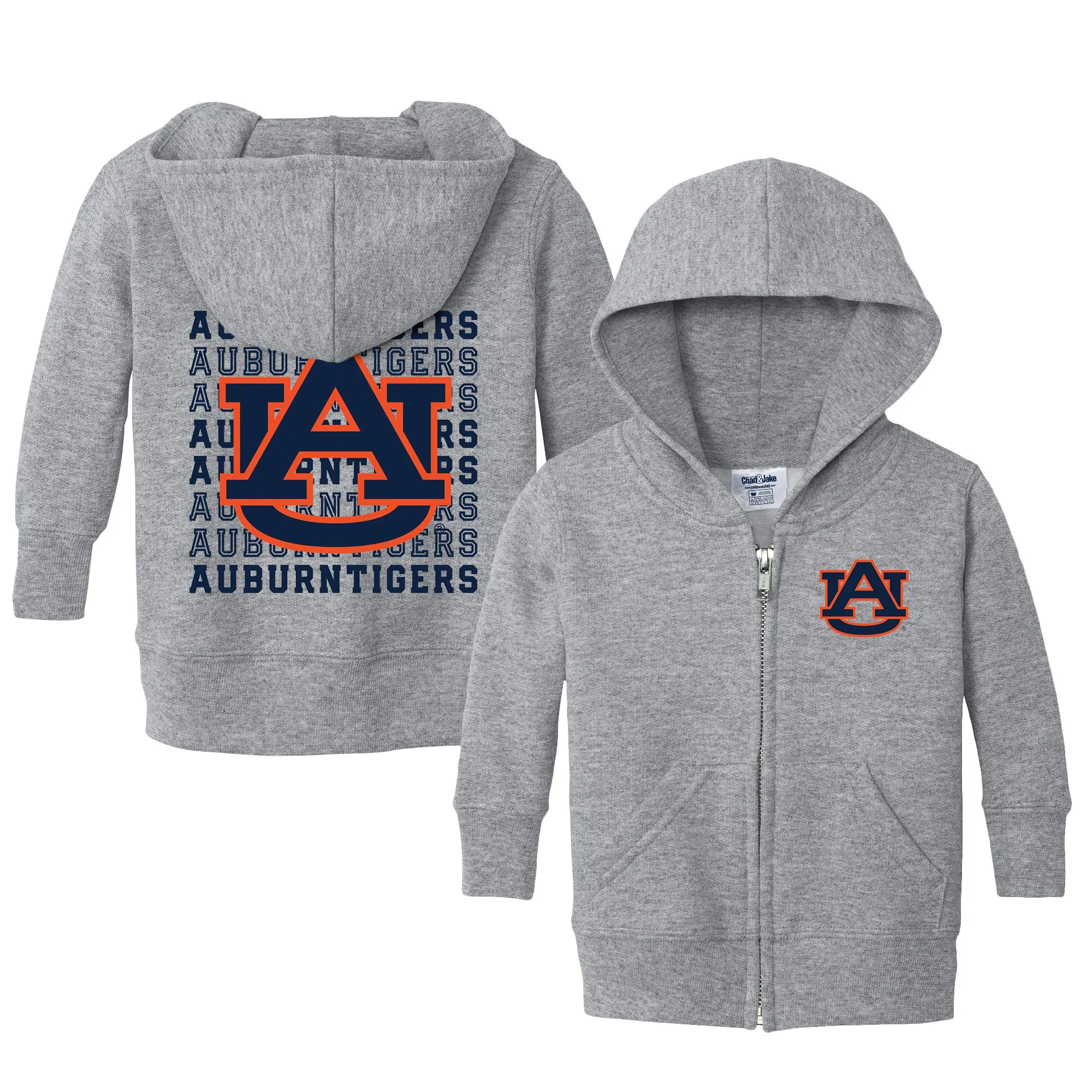 Auburn Tigers Retro Infant Full-Zip Sweatshirt