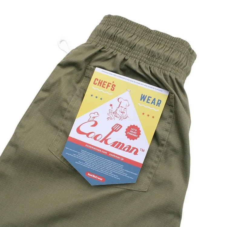 Cookman Chef Pants - Ripstop : Olive