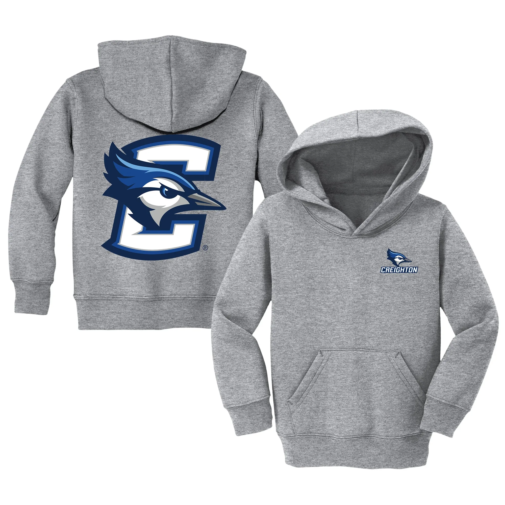 Creighton Bluejays Logo Toddler Pullover Sweatshirt