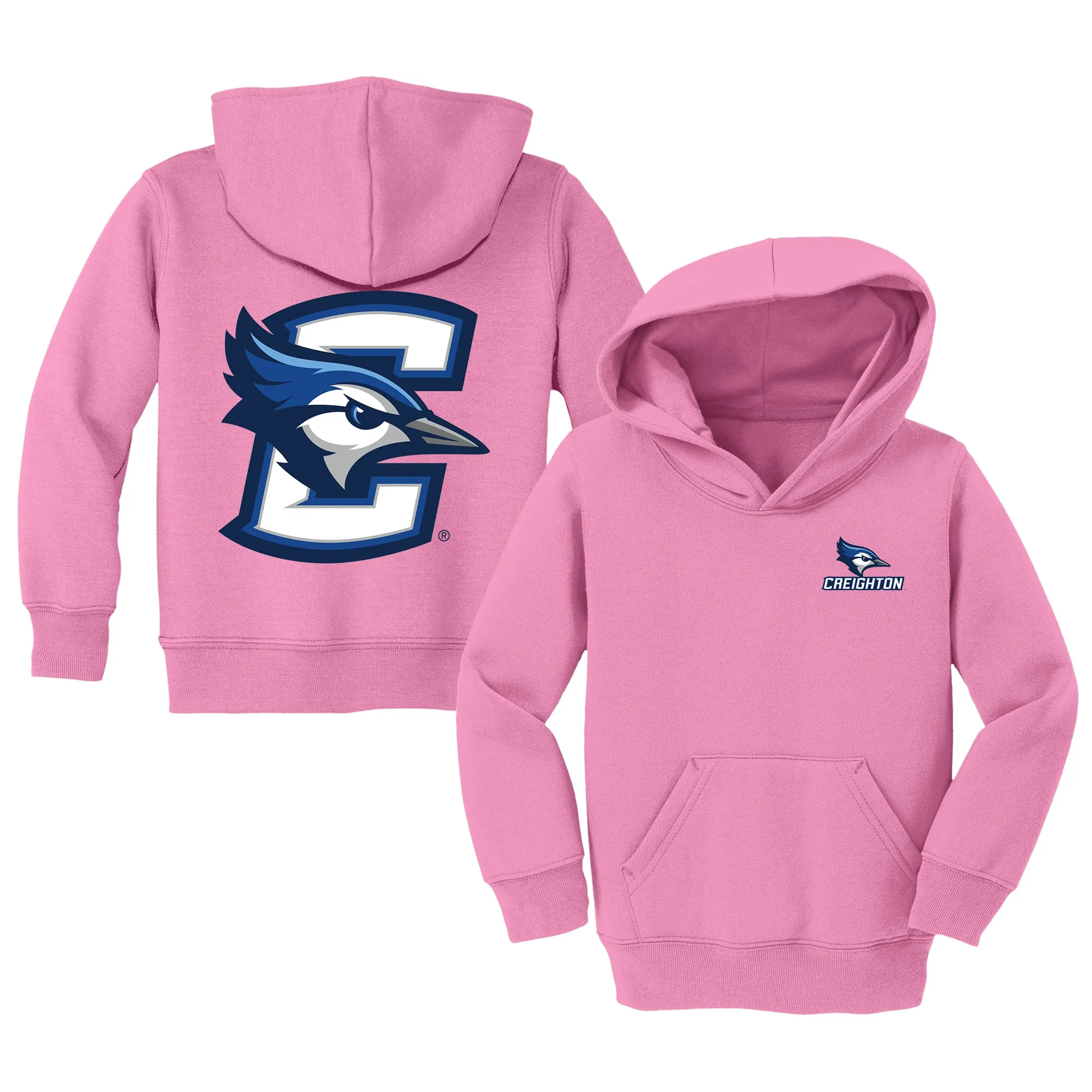 Creighton Bluejays Logo Toddler Pullover Sweatshirt