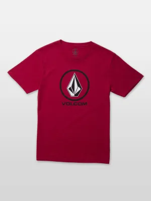 Crisp Stone T-shirt - Engine Red (Kids)