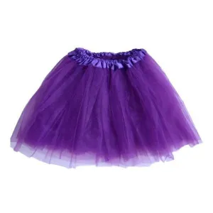 Dark Purple Tutu Skirt 40cm (Age 8 to Adult M)