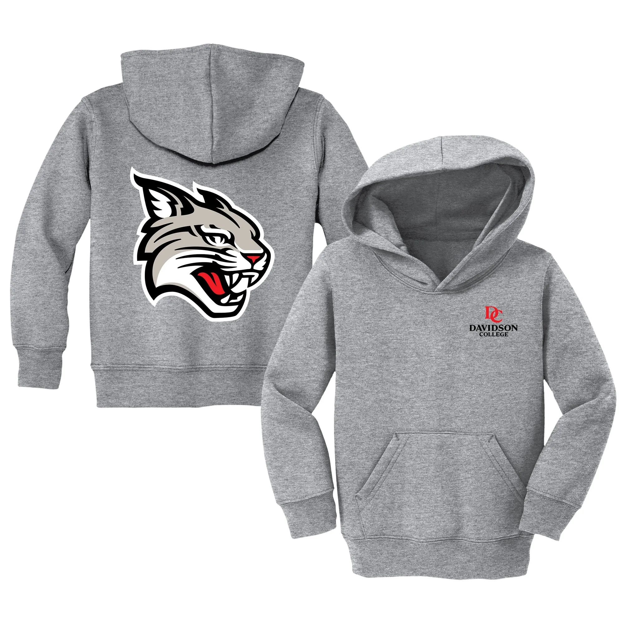 Davidson Wildcats Logo Toddler Pullover Sweatshirt