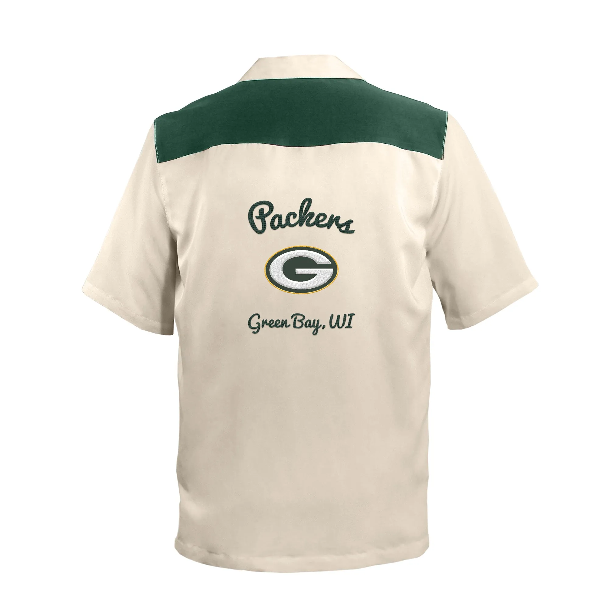 Green Bay Packers Spare Men's Bowling Shirt