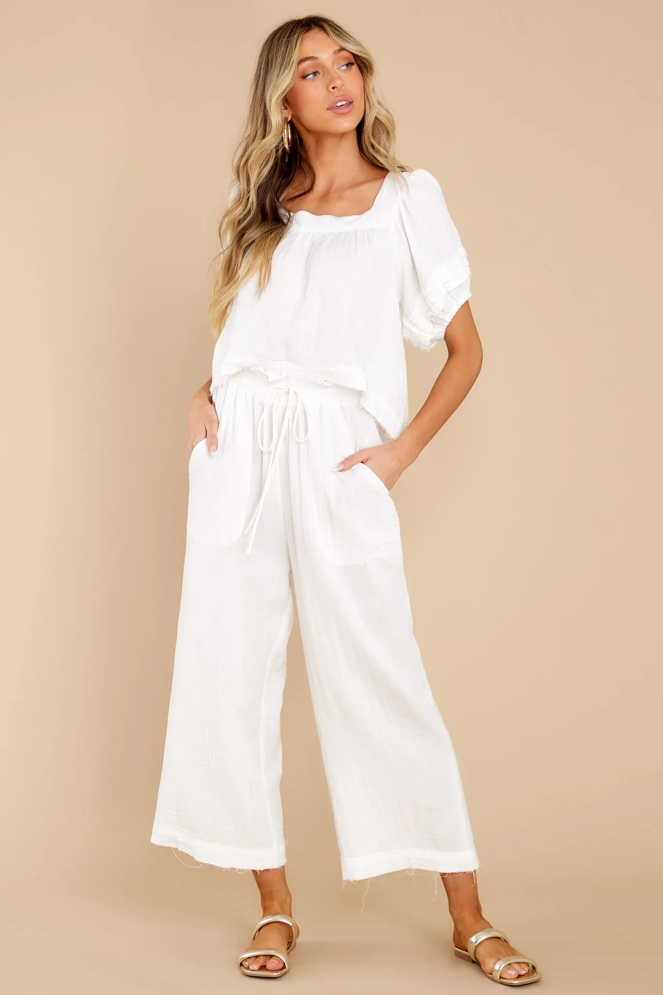 Harvest Moon White Pants