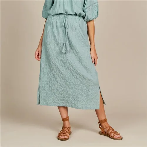 Isle of Mine Fleur Skirt - Seafoam