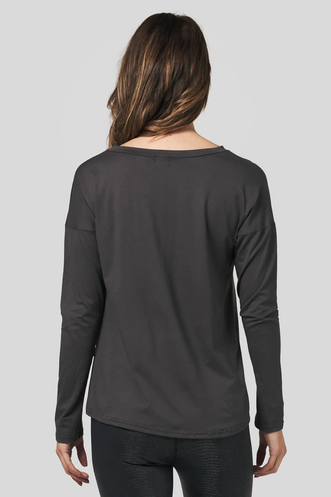 Luna Longsleeve in Charcoal