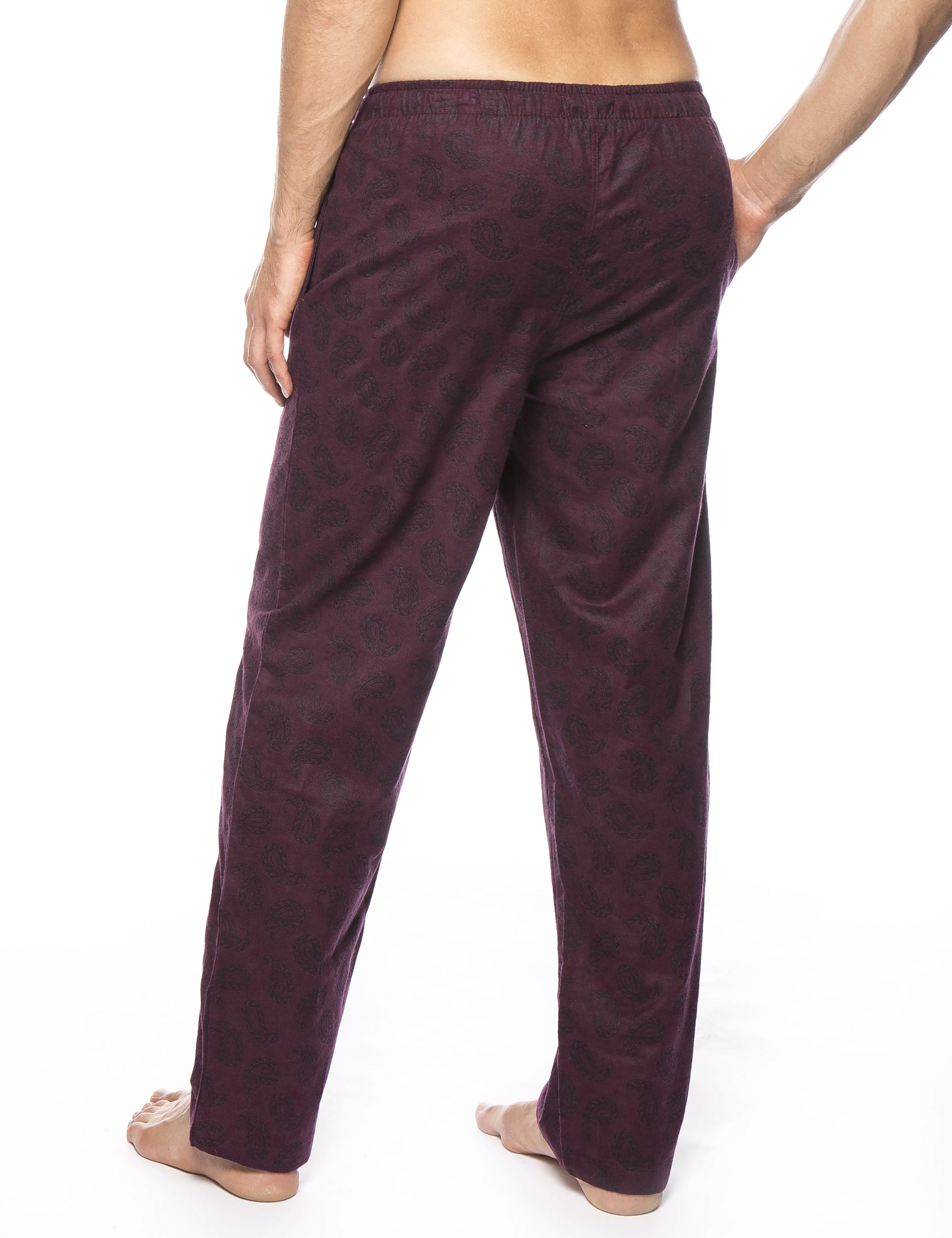 Men's 100% Cotton Flannel Lounge Pants