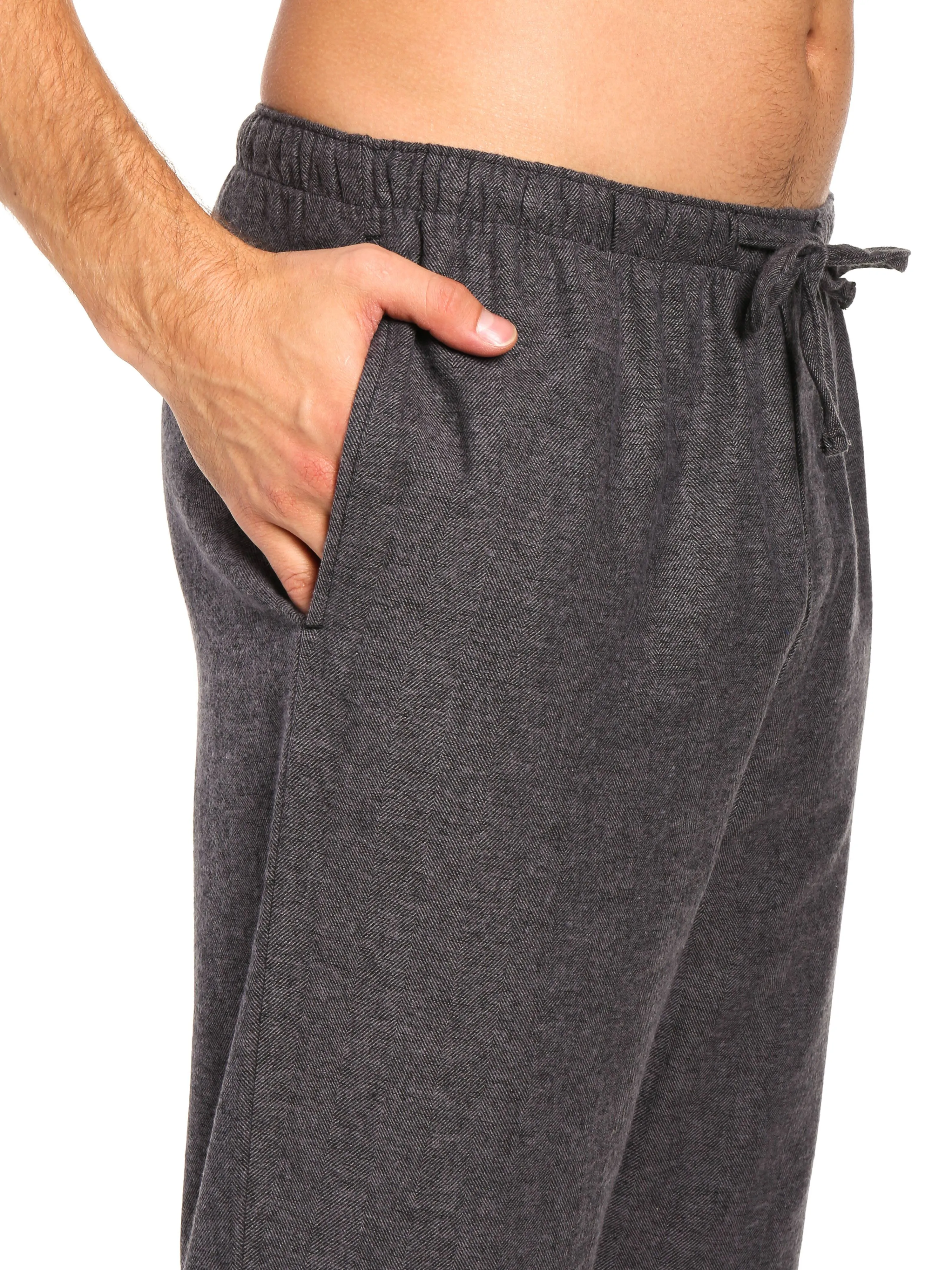 Men's 100% Cotton Flannel Lounge Pants