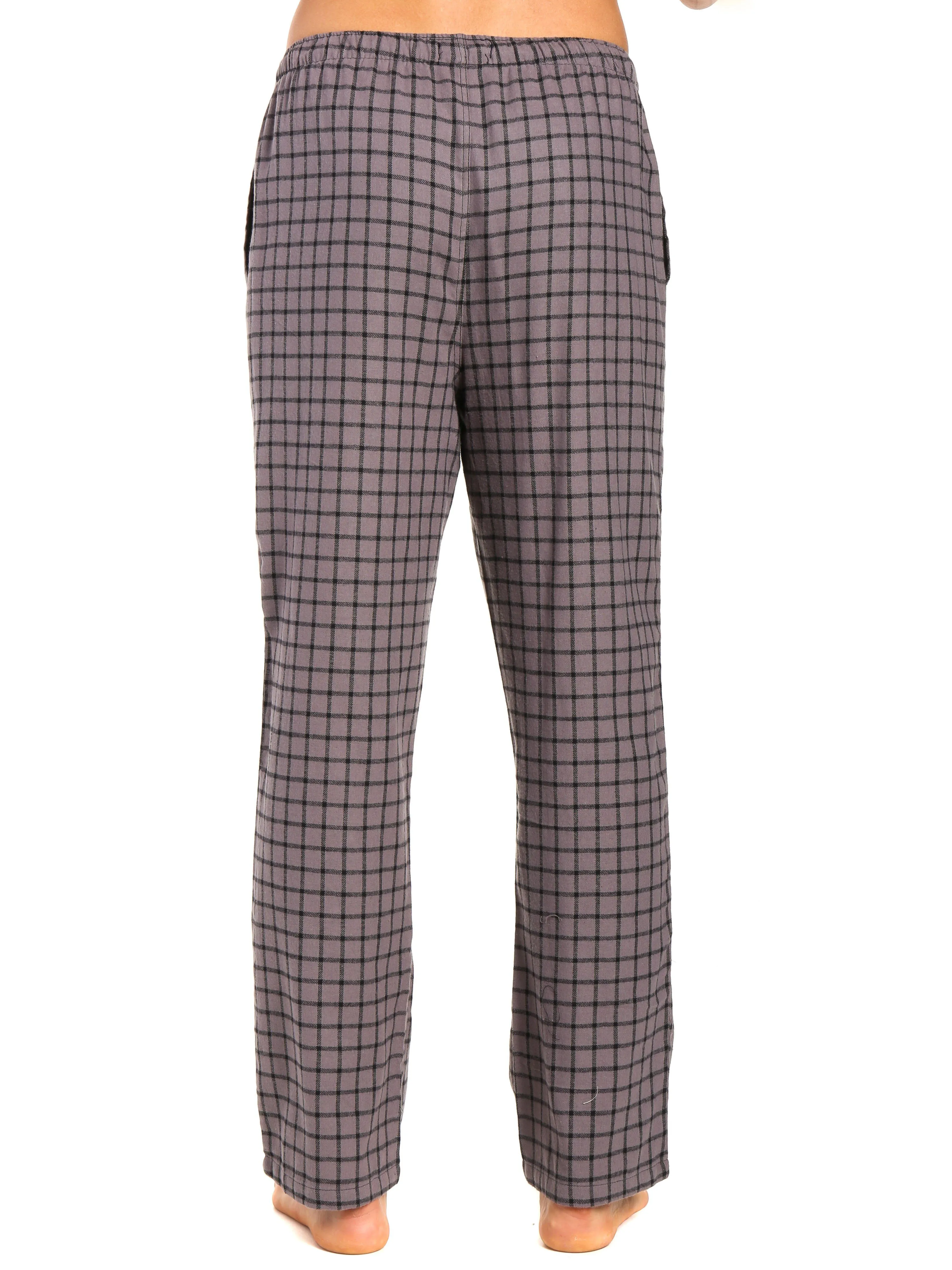 Men's 100% Cotton Flannel Lounge Pants