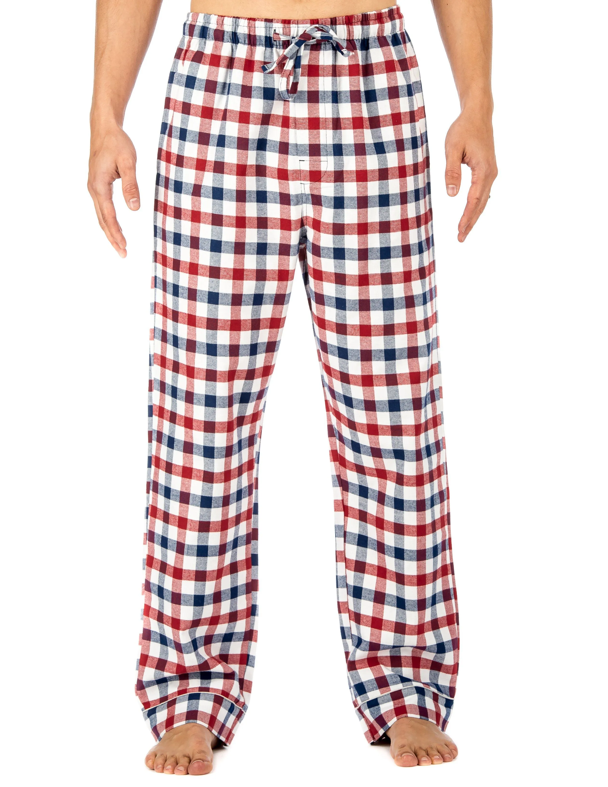 Men's 100% Cotton Flannel Lounge Pants