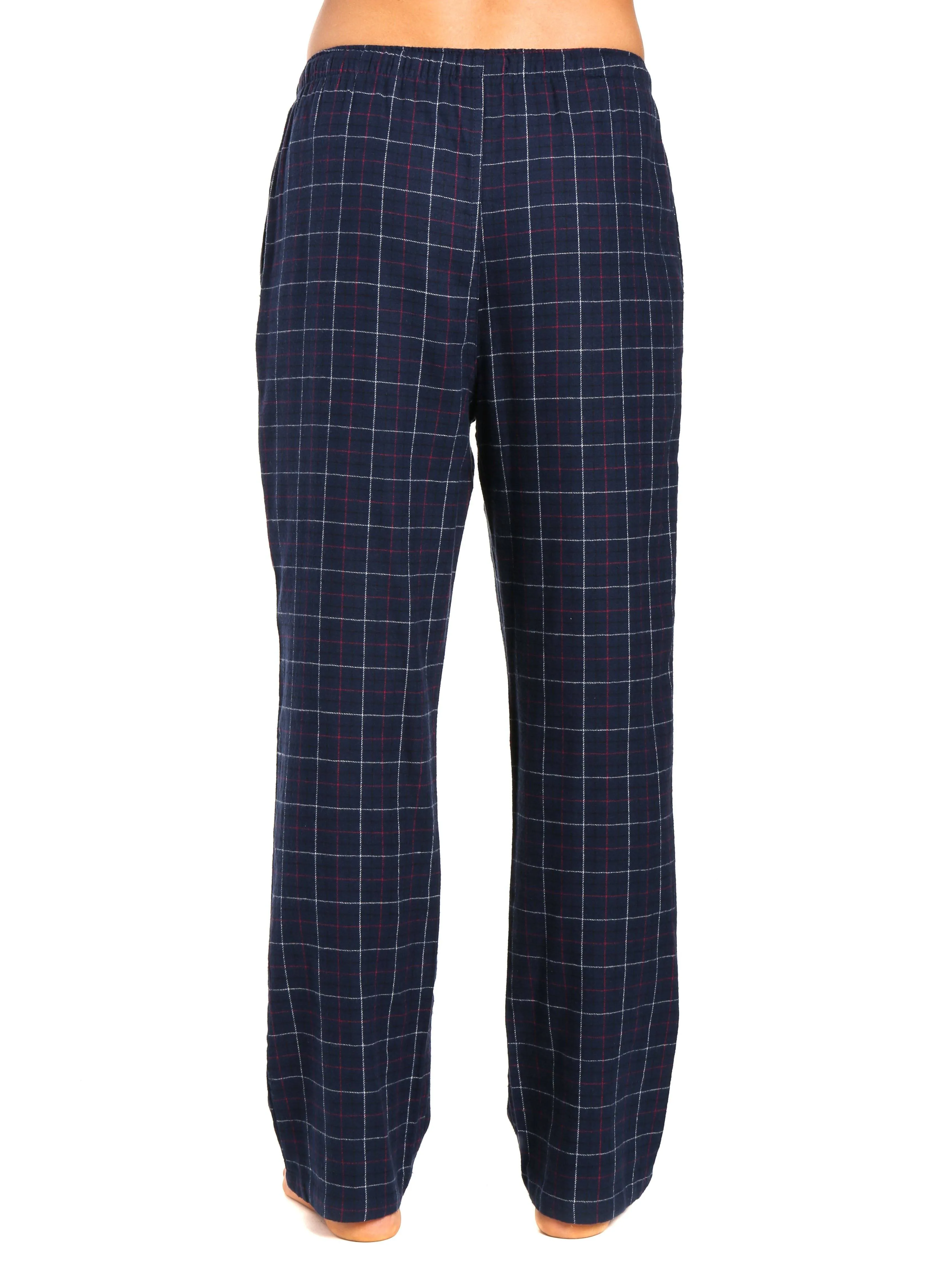 Men's 100% Cotton Flannel Lounge Pants