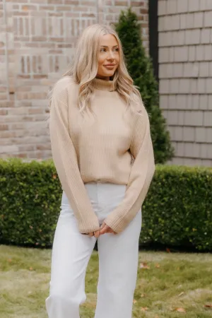 Millie Ribbed Turtleneck Sweater