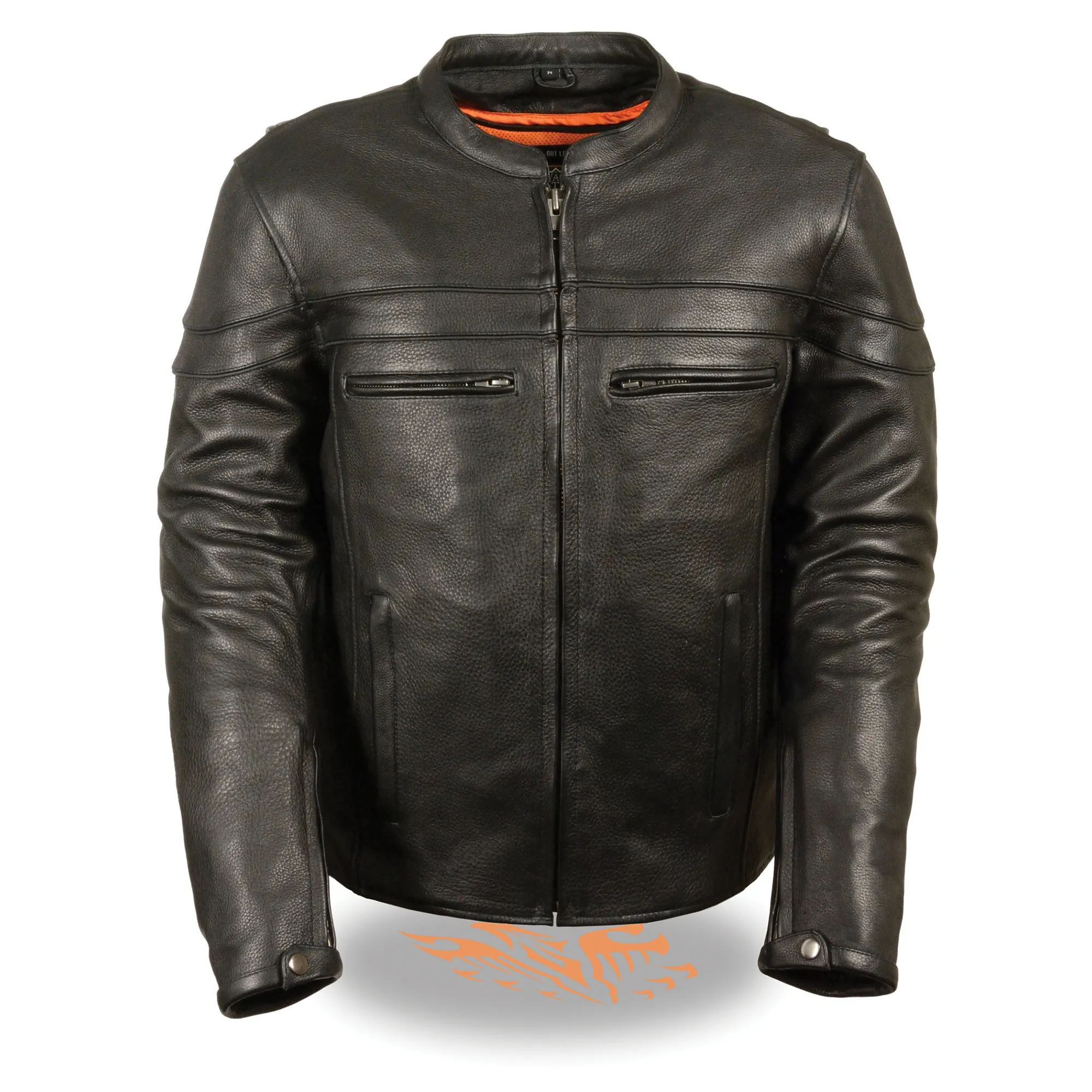 Milwaukee Leather Men’s Sporty Scooter Crossover Jacket