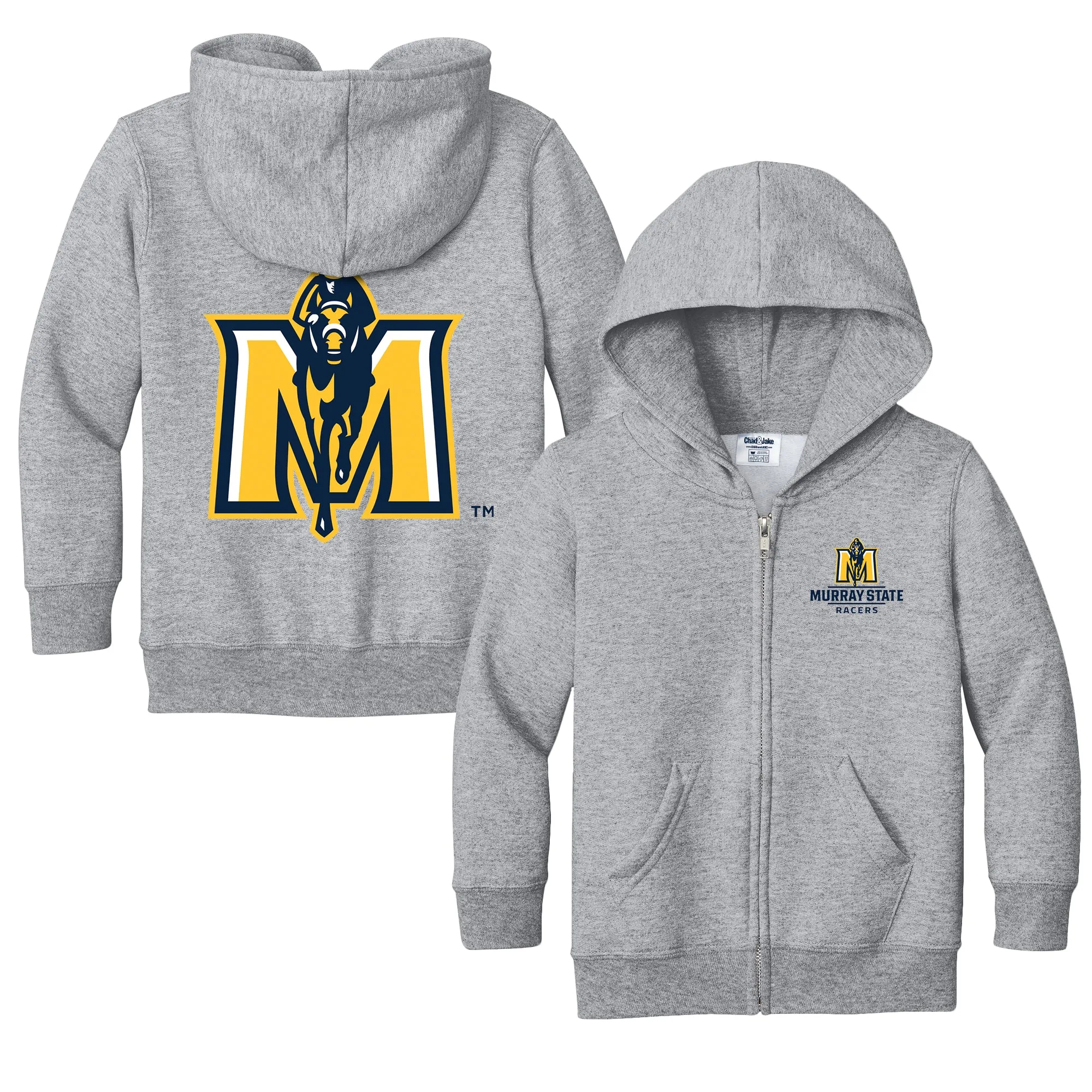 Murray St. Racers Logo Toddler Full-Zip Sweatshirt