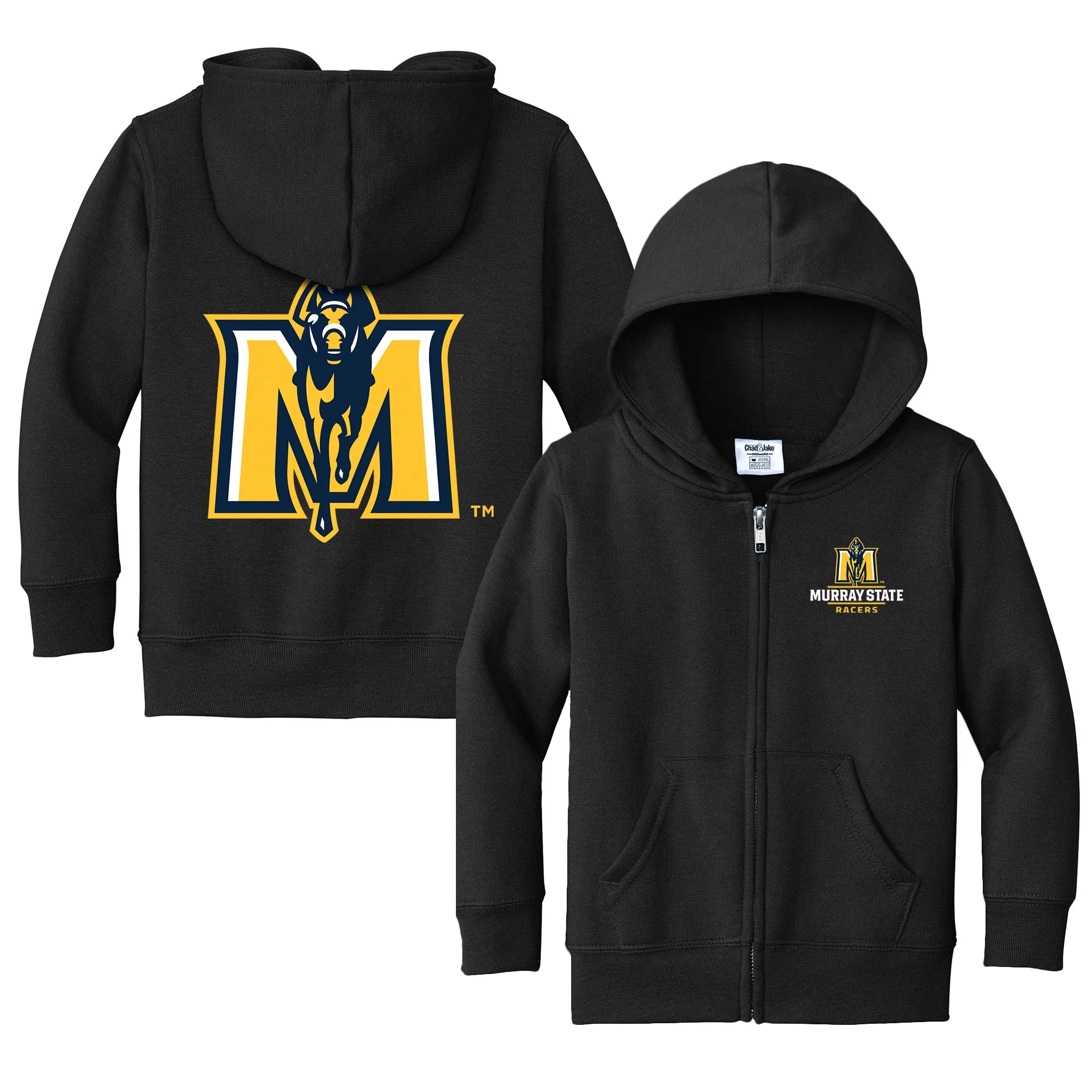 Murray St. Racers Logo Toddler Full-Zip Sweatshirt