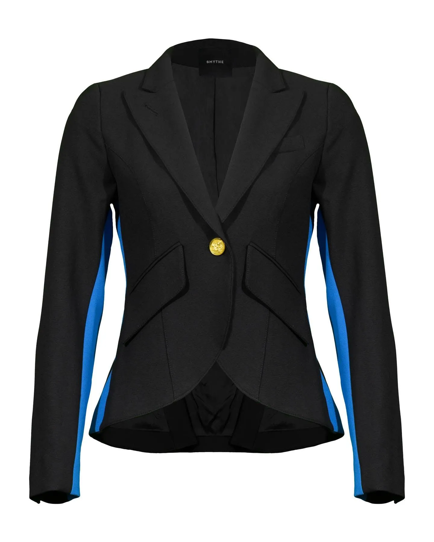 One Button Tux Stripe Blazer