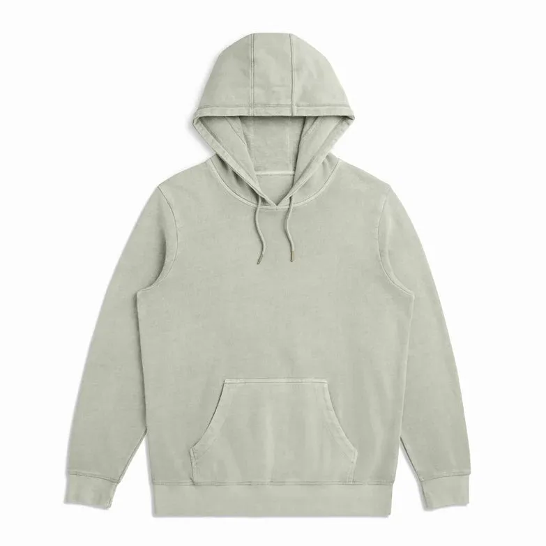 Organic French Terry Hoodie - Sage