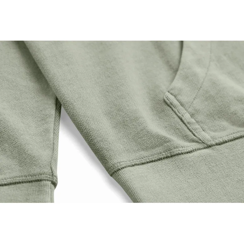 Organic French Terry Hoodie - Sage