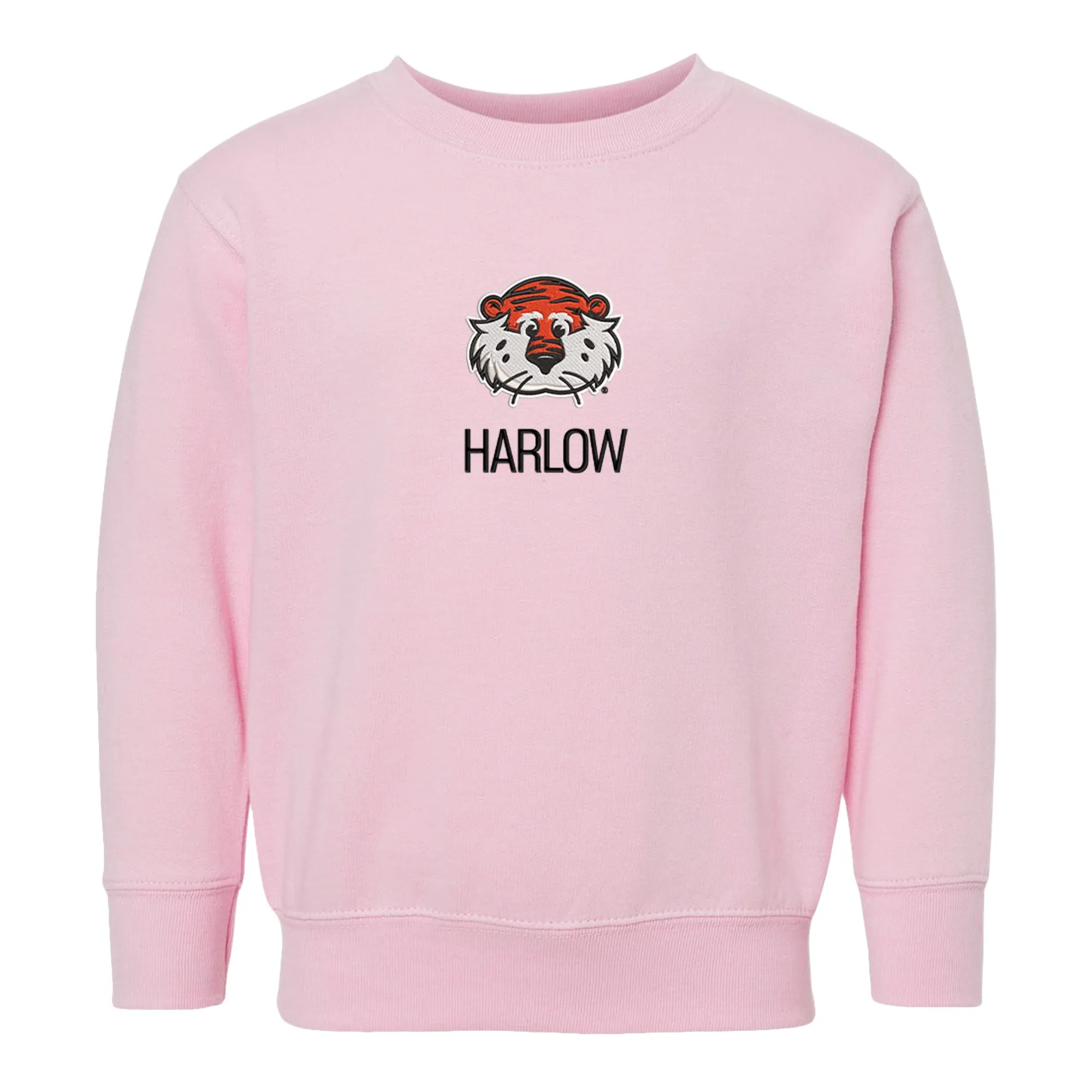 Personalized Auburn Tigers Aubie Toddler Crewneck Sweatshirt