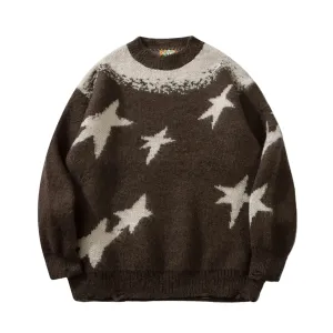 Pre Order:  Starry Oversized Knit Sweater