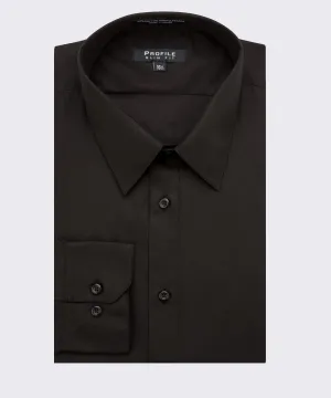 Profile Slim Fit Dress Shirt - Black