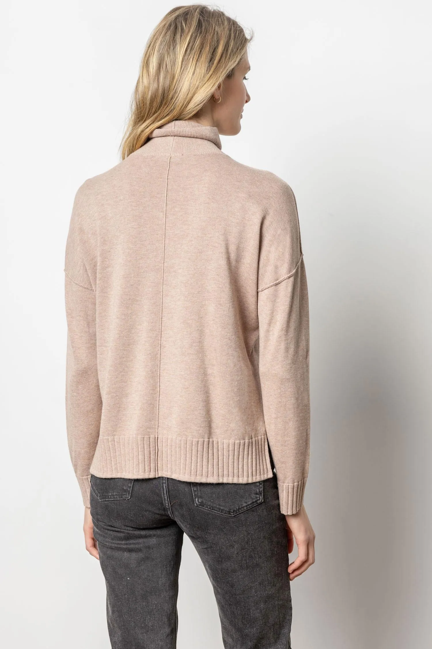 Relaxed Turtleneck Sweater