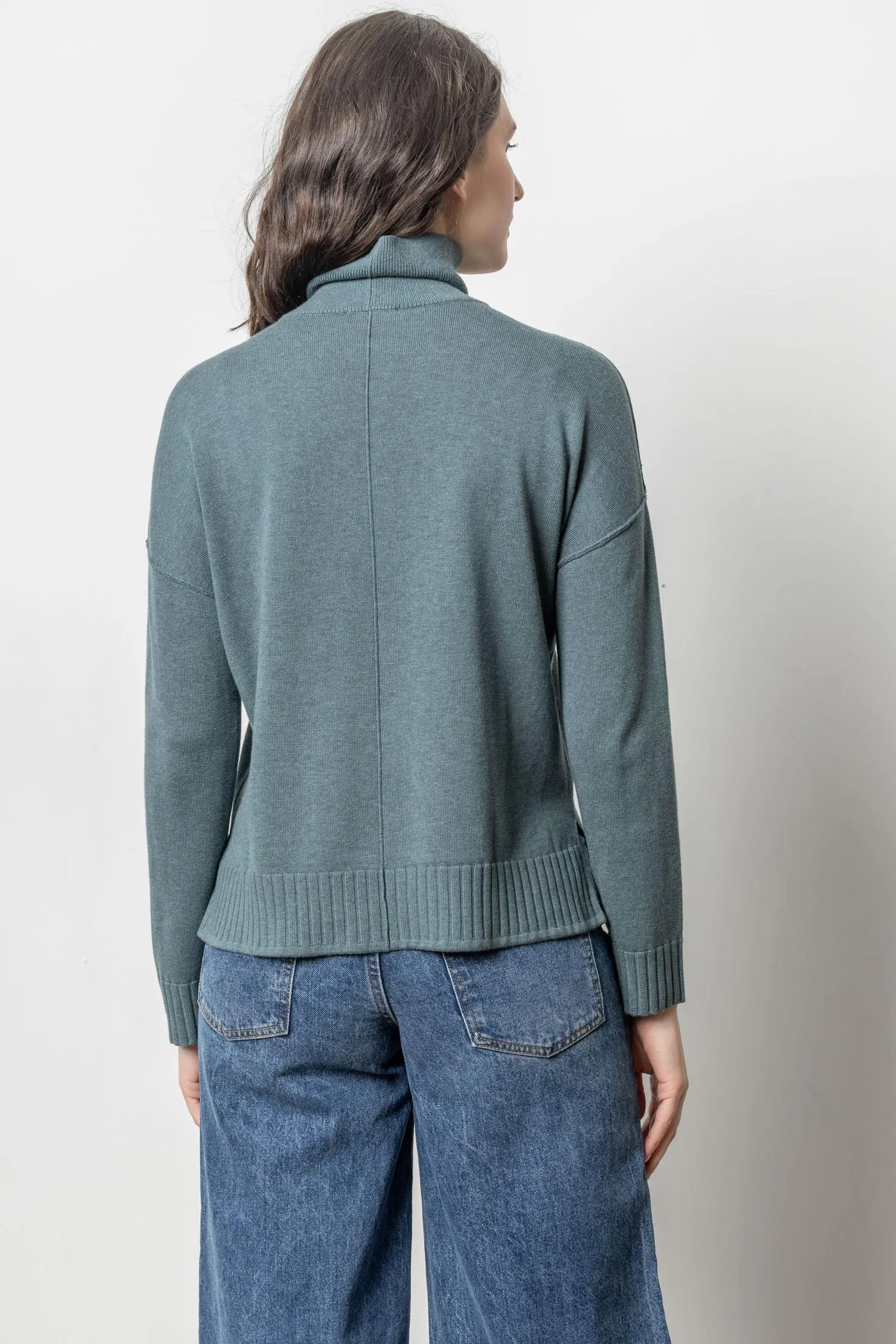 Relaxed Turtleneck Sweater