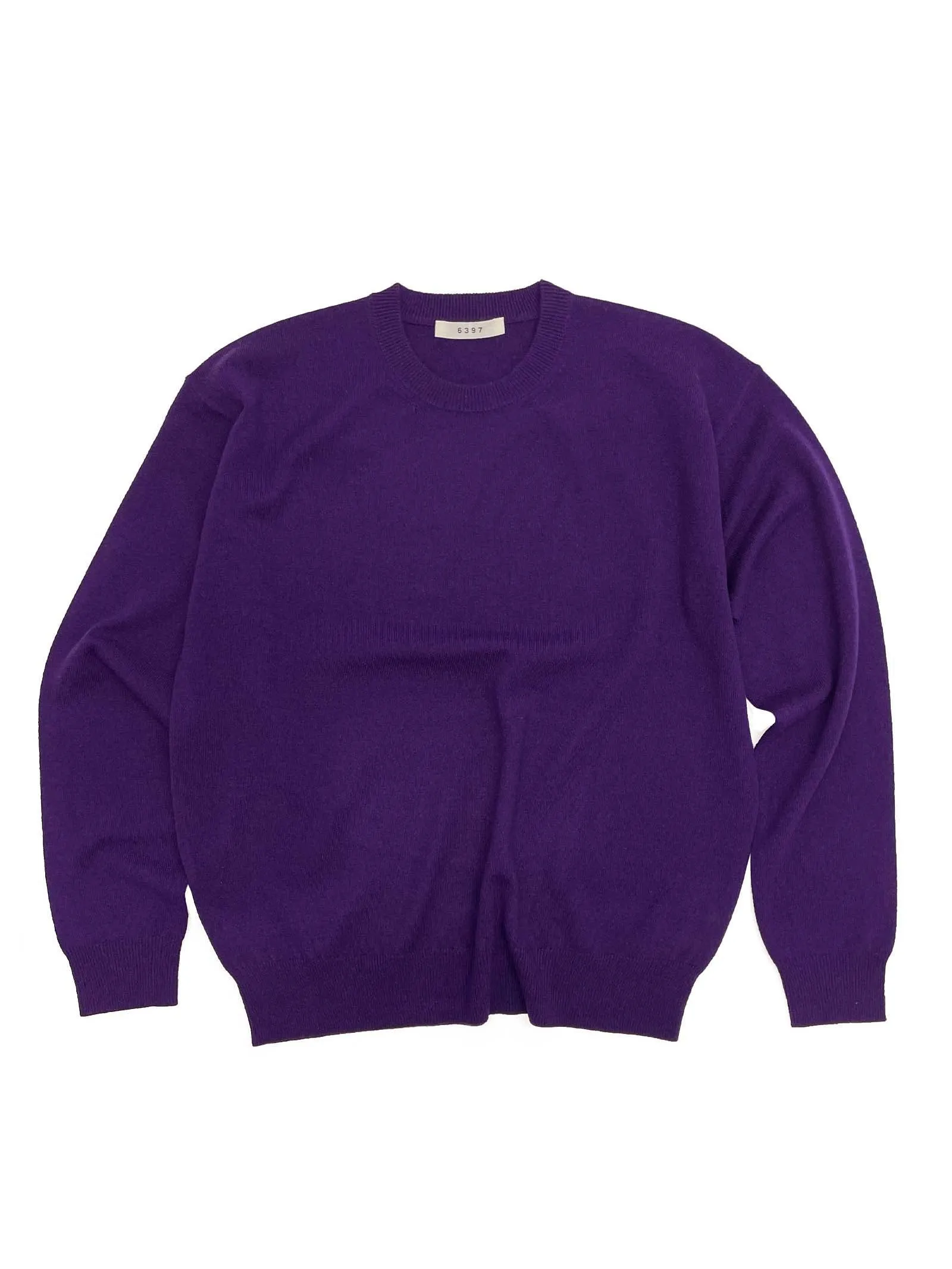 Slouchy Crewneck in Purple