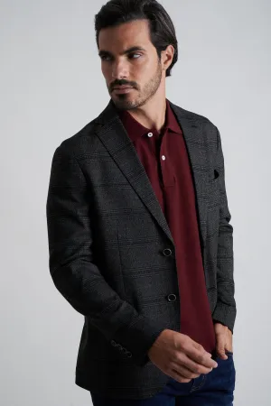 Very comfortable knitted blazer slim fit