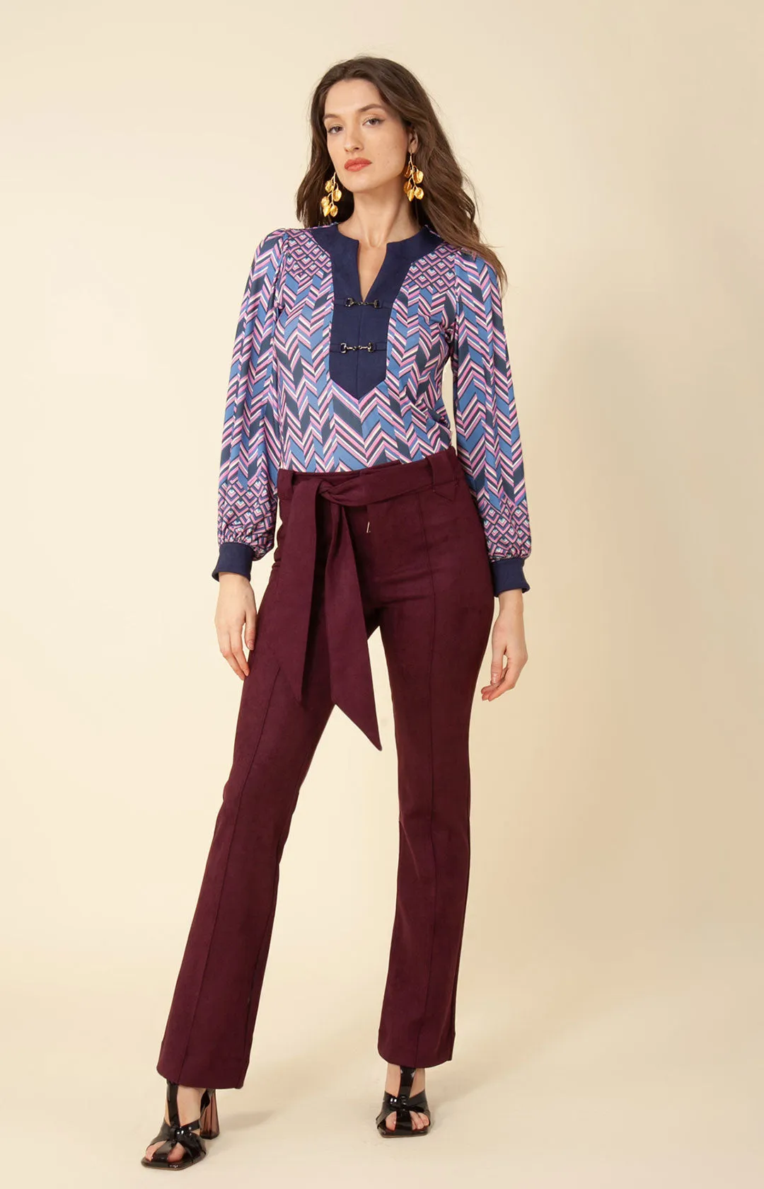 Victoria Stretch Tie Waist Pant