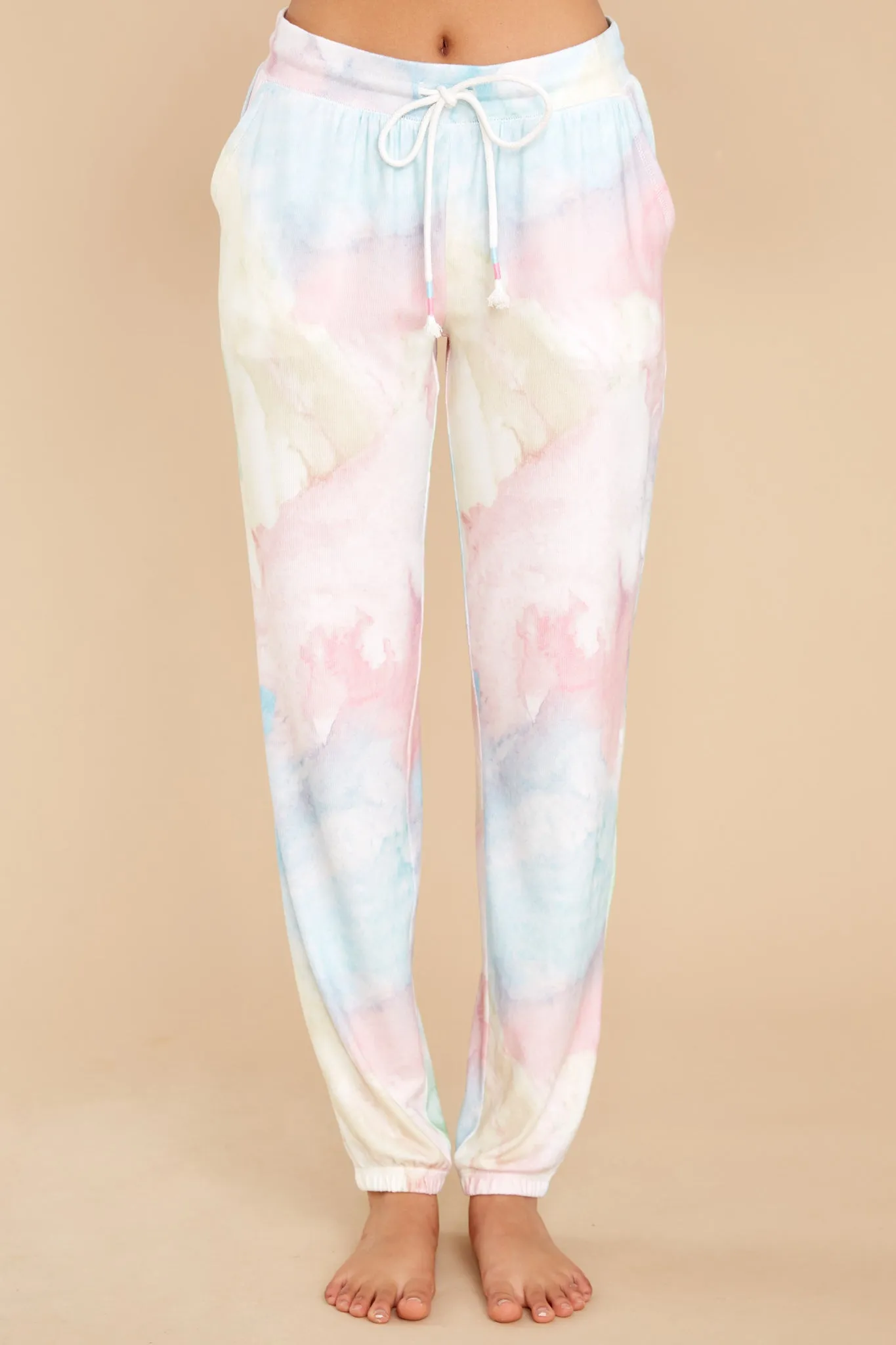 Watercolor Expressions Multi Banded Pants