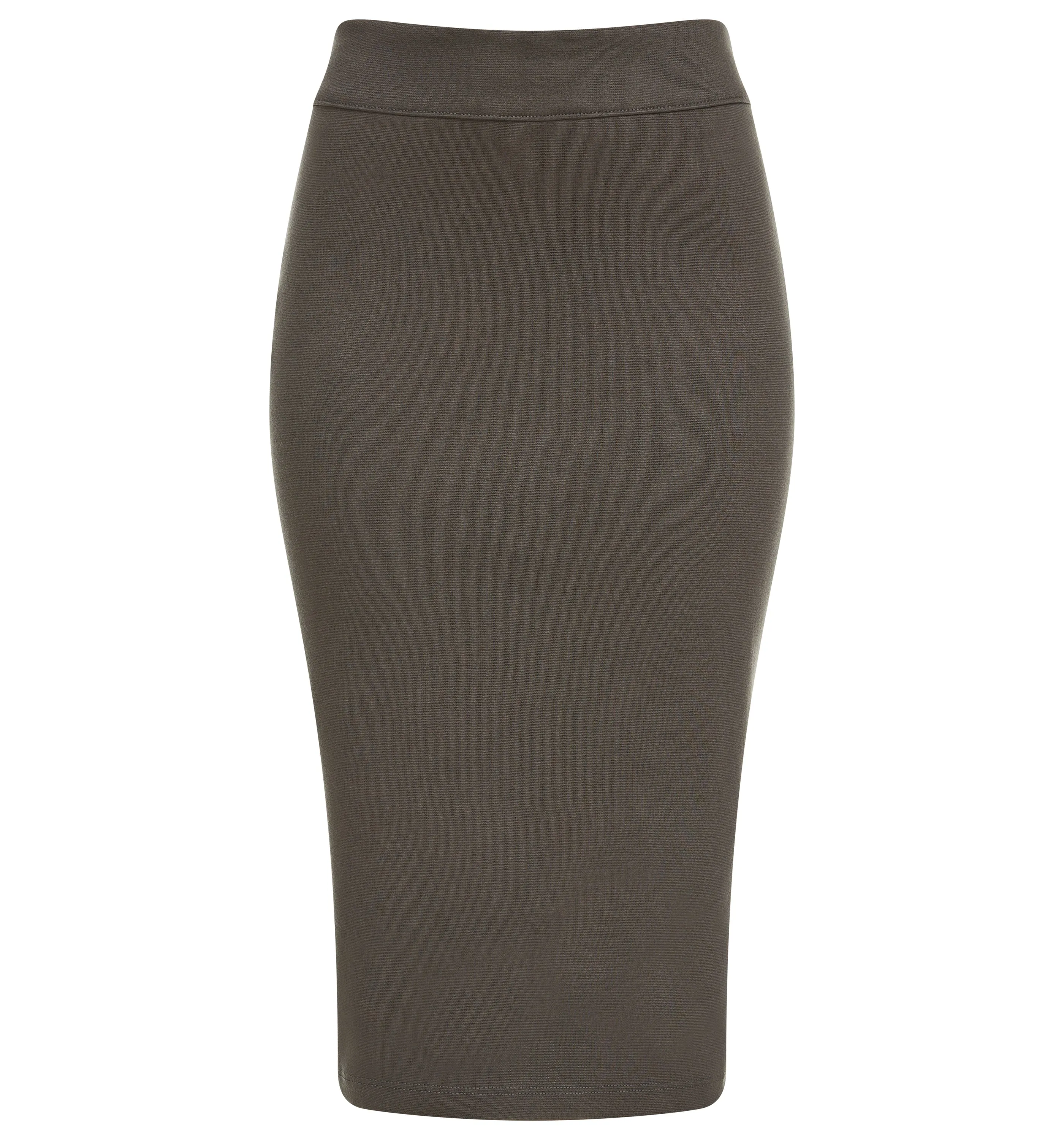 Women's Tapered Fit Stretch Ponte Pencil Skirt